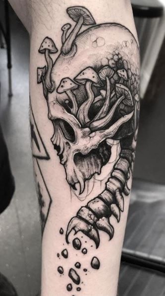 Mushroom Tattoo 30