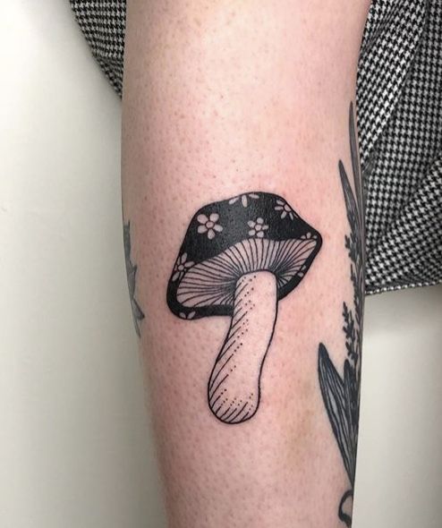 Mushroom Tattoo 4