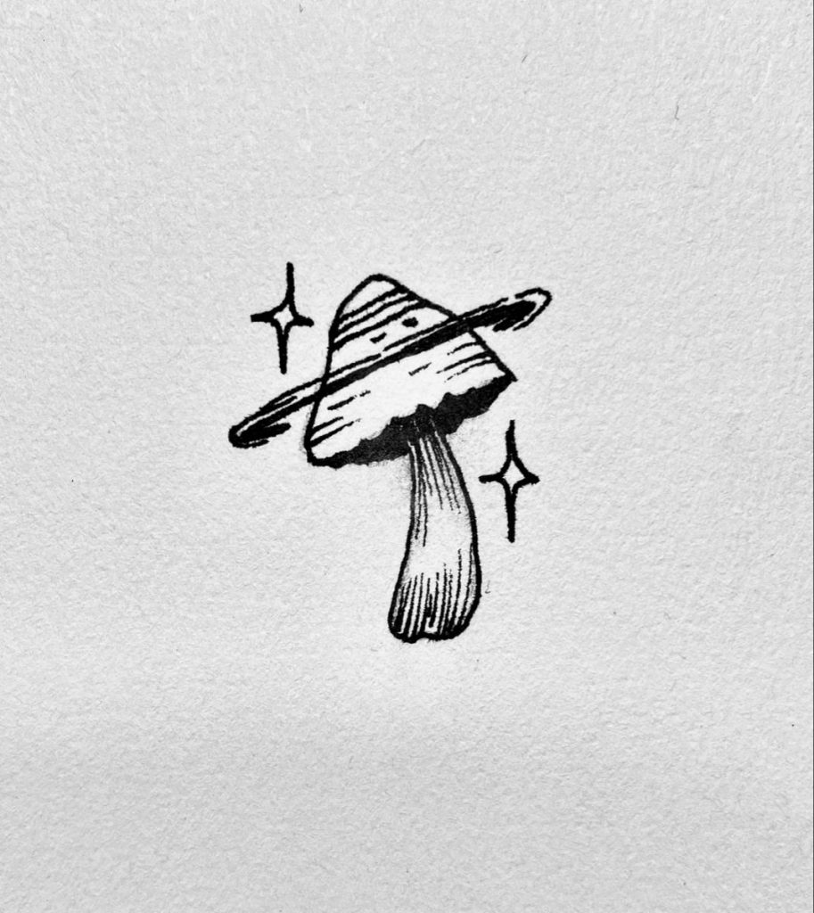 Mushroom Tattoo 43