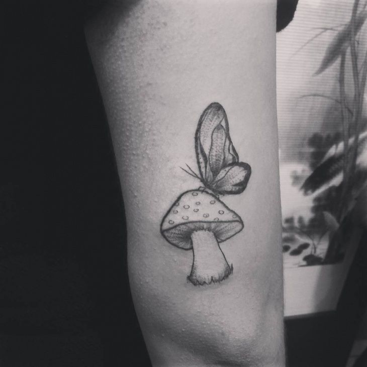 Mushroom Tattoo 47
