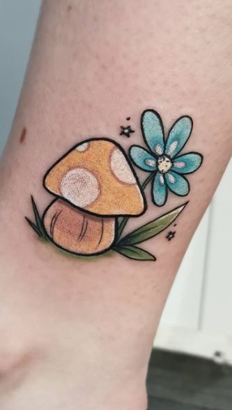 Mushroom Tattoo 63