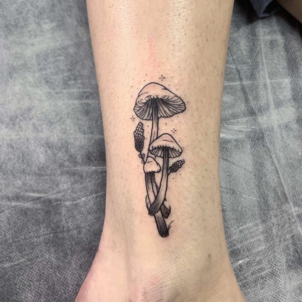 Mushroom Tattoo 7