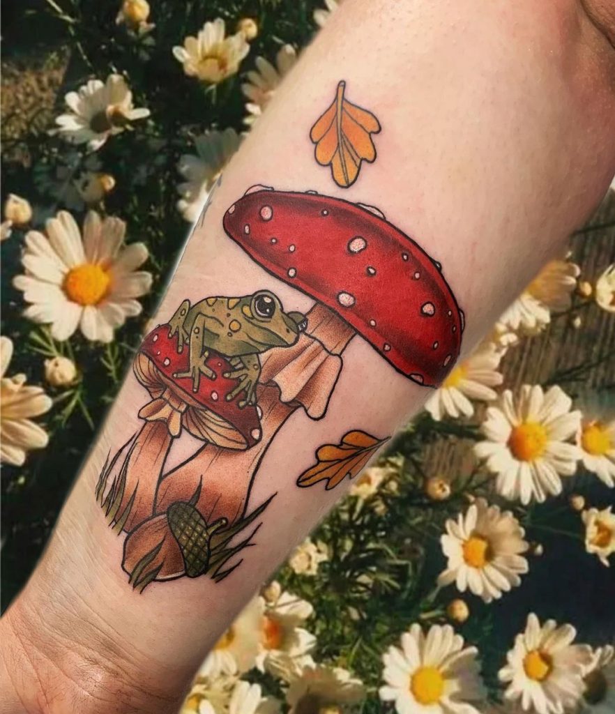 Mushroom Tattoo 73