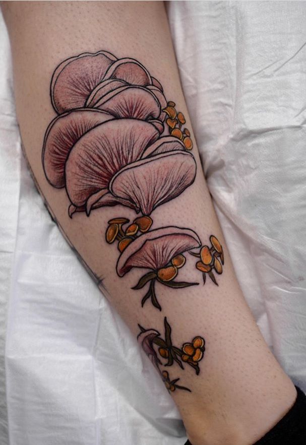 Mushroom Tattoo 78