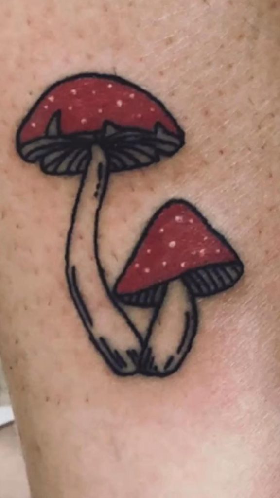 Mushroom Tattoo 84