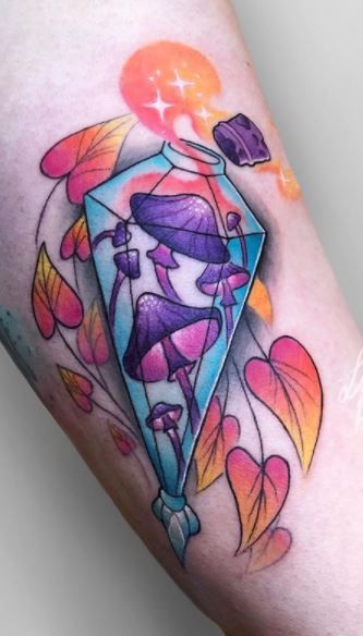 Mushroom Tattoo 92