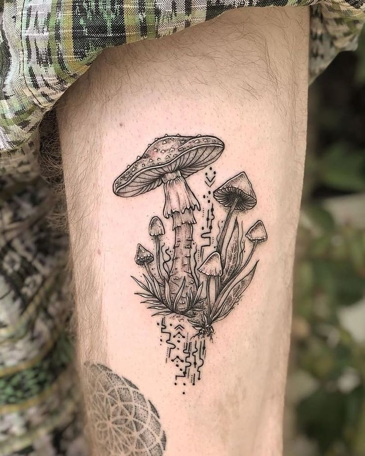 Mushroom Tattoo 93