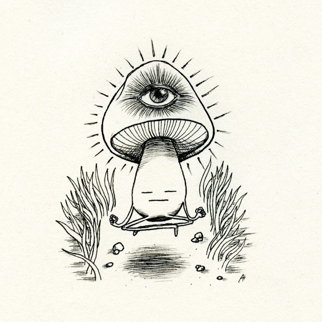 Mushroom Tattoo 97