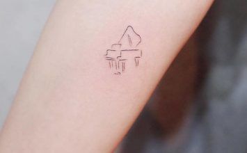 Piano Tattoos 134