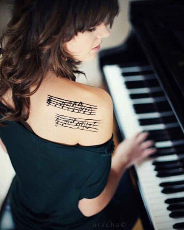 Piano Tattoos 141