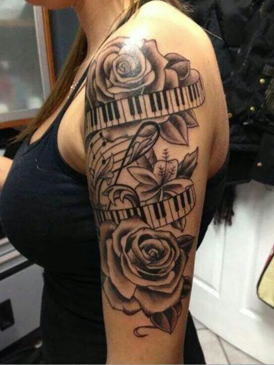 Piano Tattoos 148