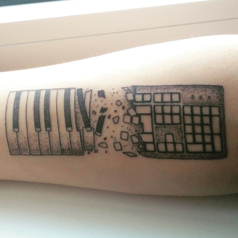 Piano Tattoos 157