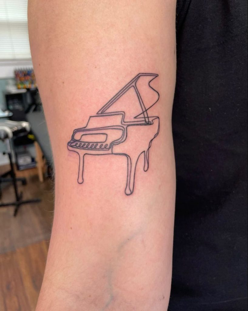 Piano Tattoos 24