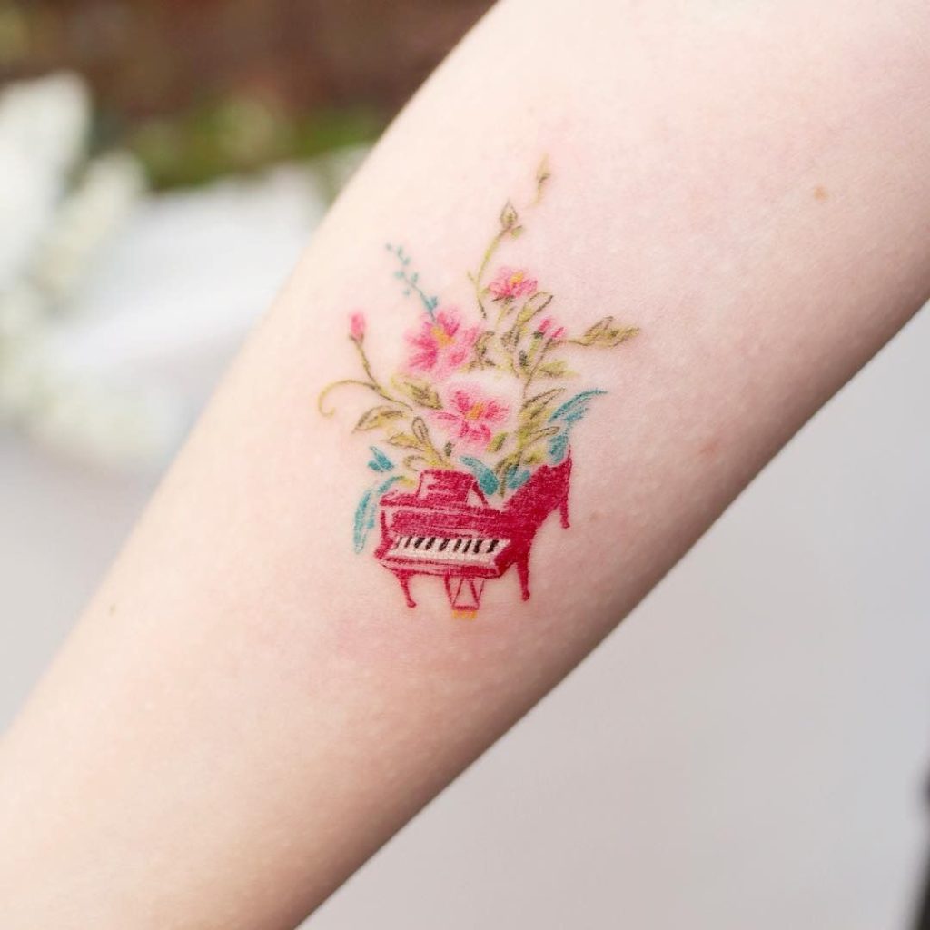 Piano Tattoos 41