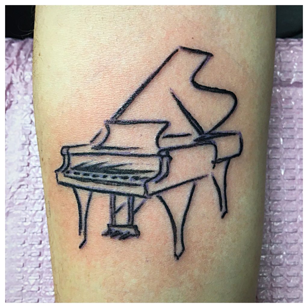 Piano Tattoos 74