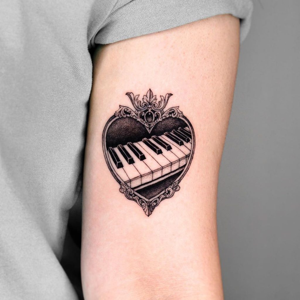 Piano Tattoos 86