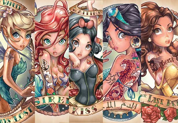 Princess Tattoos 61