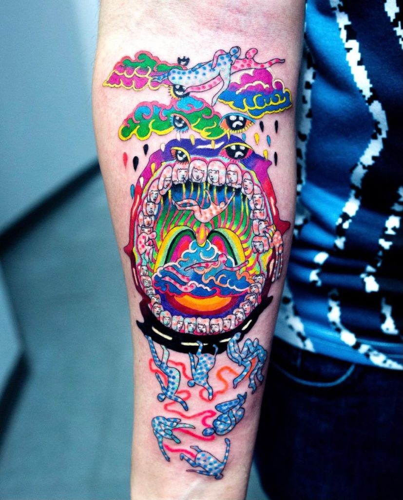Psychedelic Tattoo 105