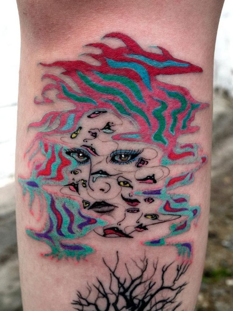 Psychedelic Tattoo 108