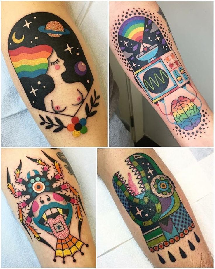 Psychedelic Tattoo 113