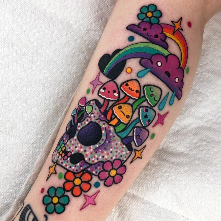 Psychedelic Tattoo 12