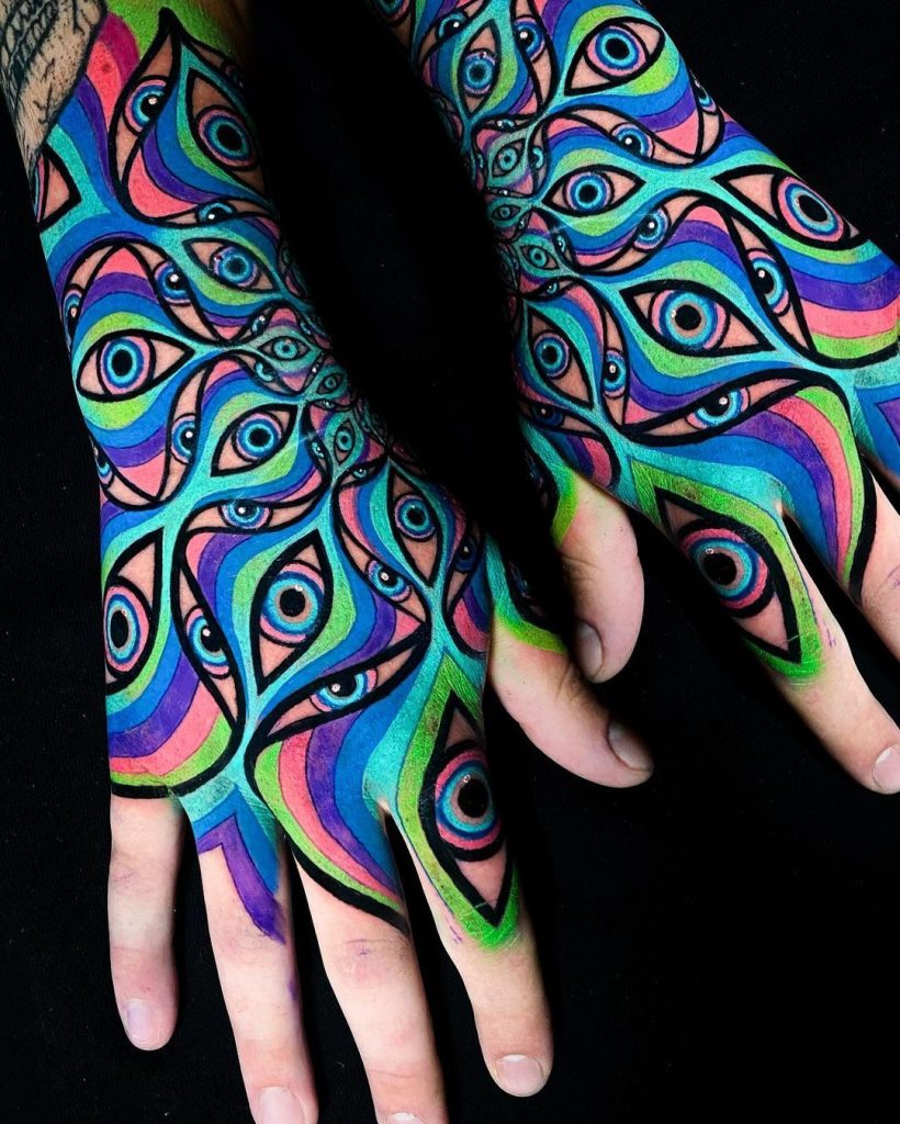 Psychedelic Tattoo 13