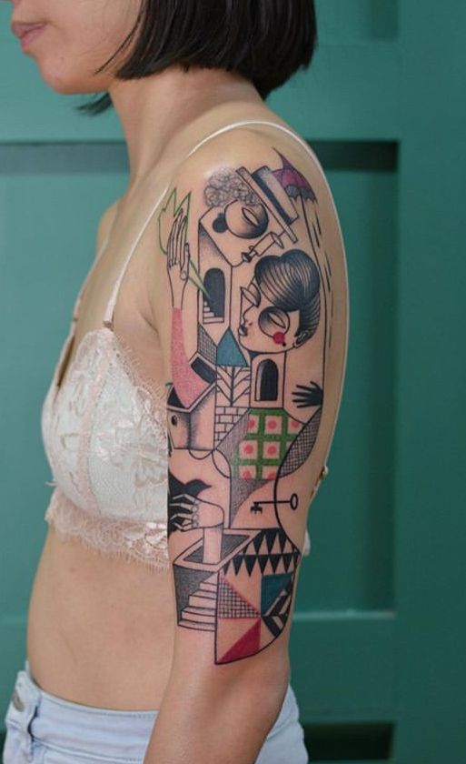 Psychedelic Tattoo 161