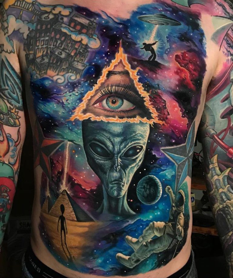 Psychedelic Tattoo 27