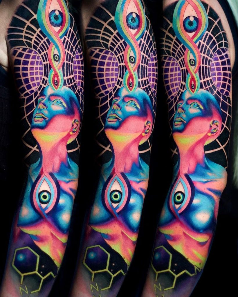 Psychedelic Tattoo 33