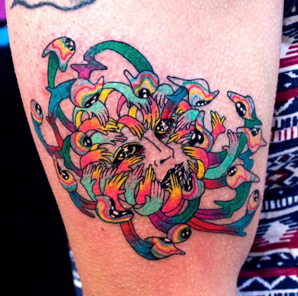 Psychedelic Tattoo 64