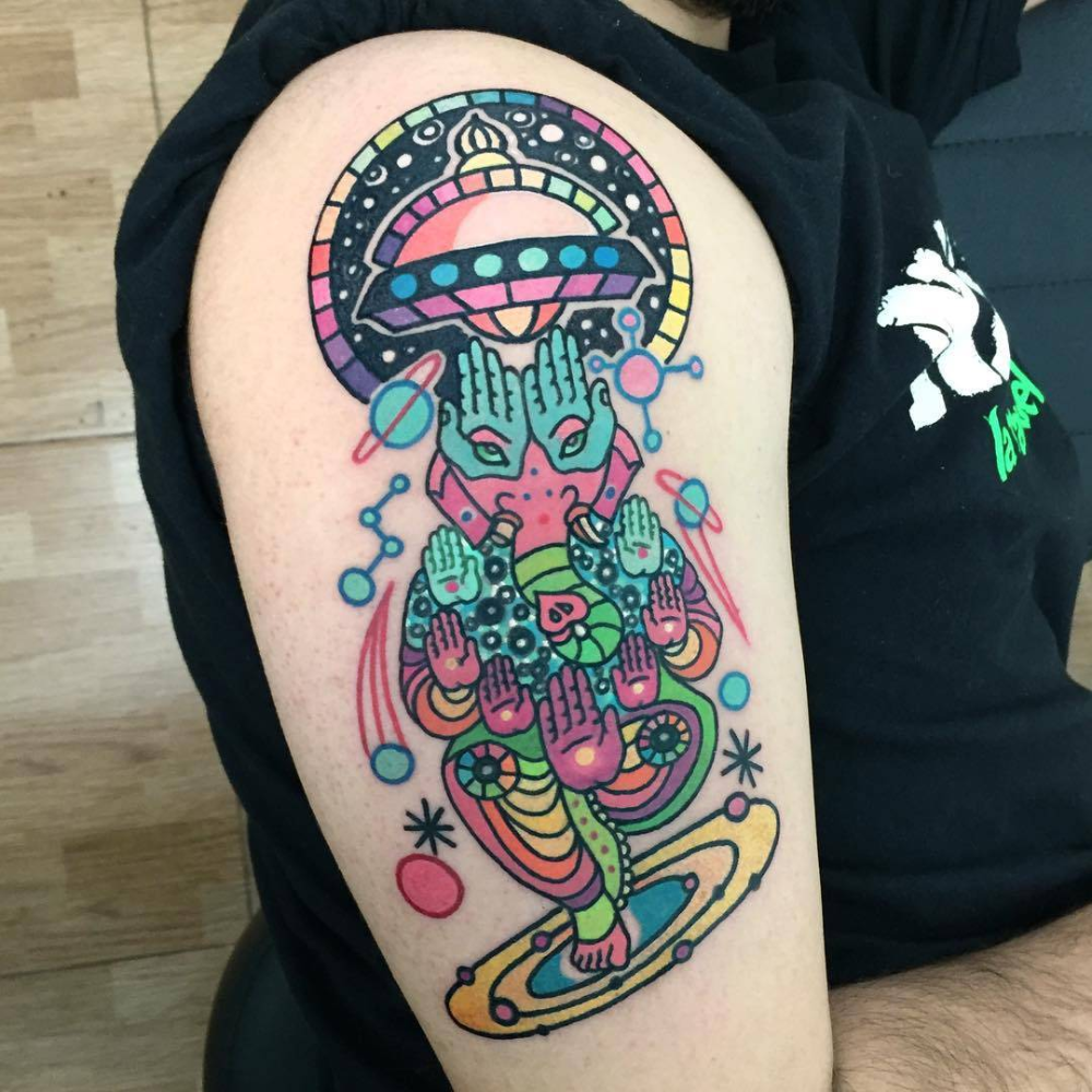 Psychedelic Tattoo 8