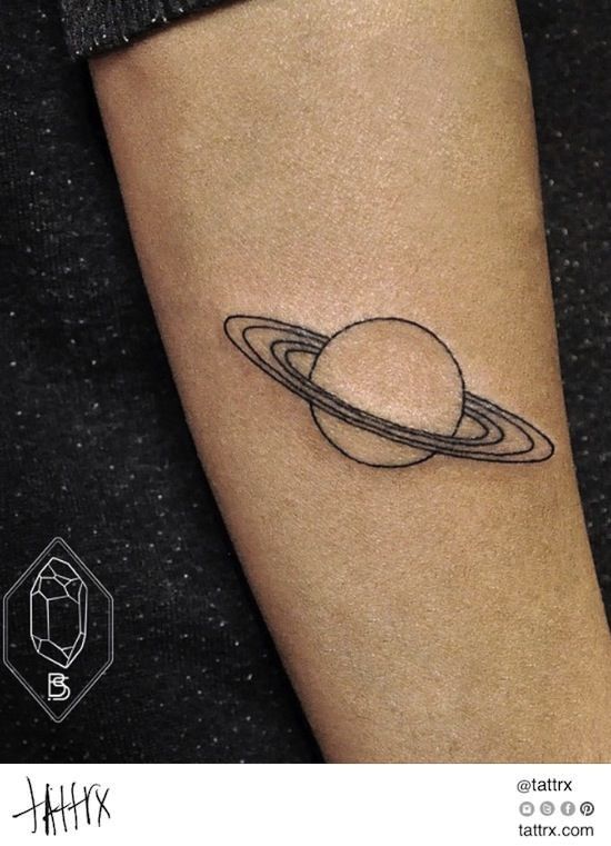 Saturn Tattoos 167