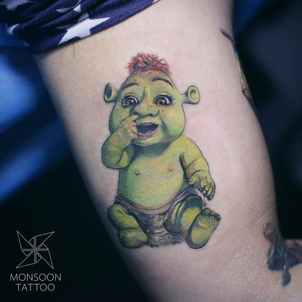 Shrek Tattoos 116