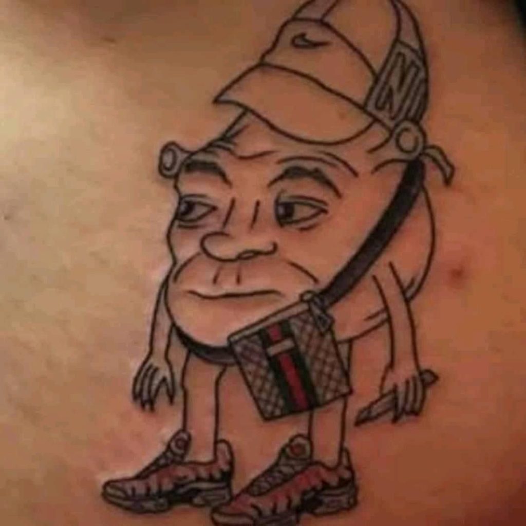 Shrek Tattoos 3