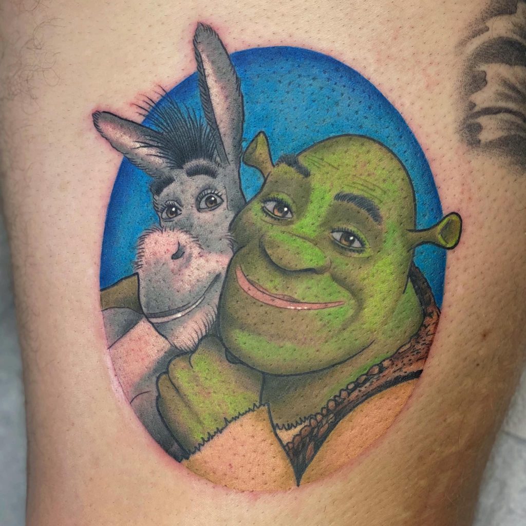 Shrek Tattoos 55