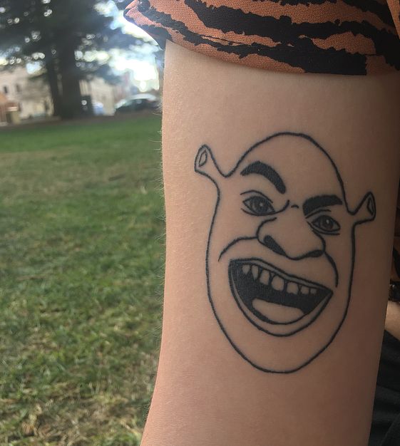 Shrek Tattoos 70