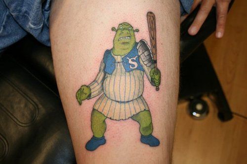 Shrek Tattoos 8