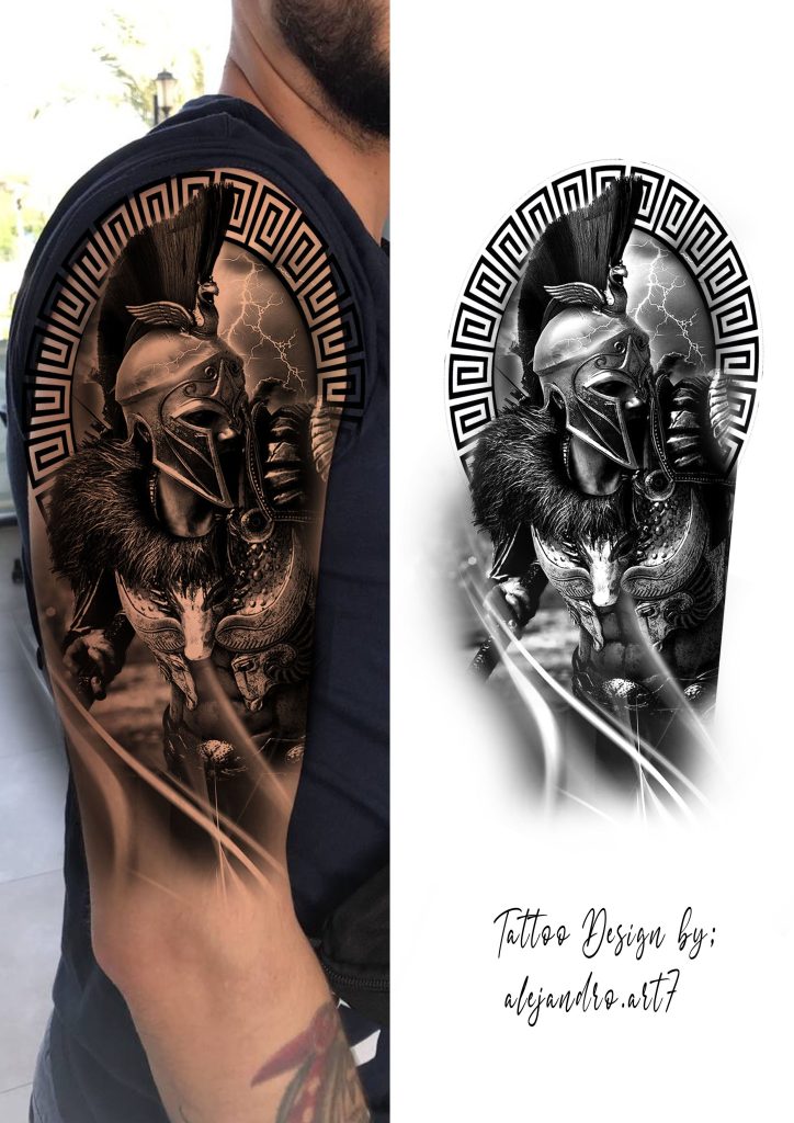 Spartan Tattoos 184