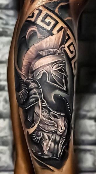 101 Amazing Spartan Tattoo Designs You Need To See  Outsons  Mens  Fashion Tips And Style Gu  Spartan tattoo Tattoo designs Outer forearm  tattoo