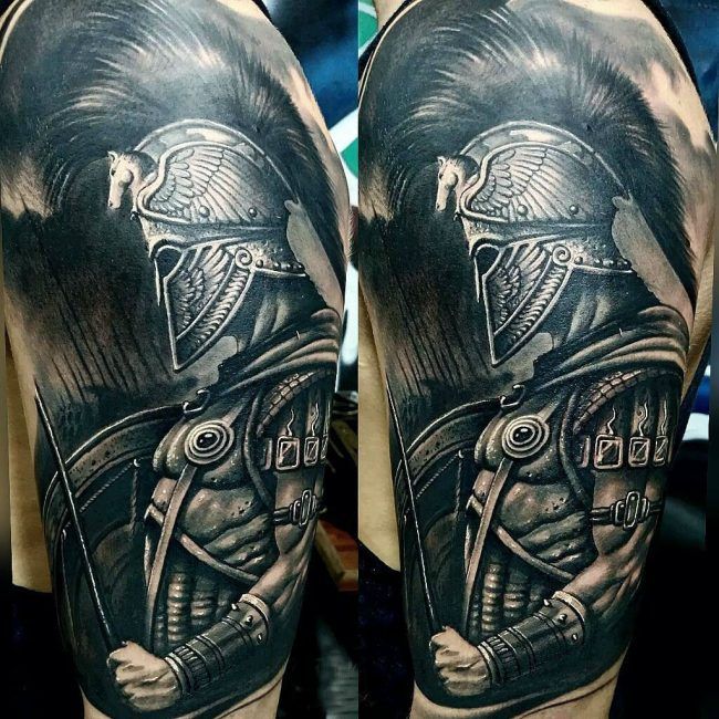 Spartan Tattoos 62