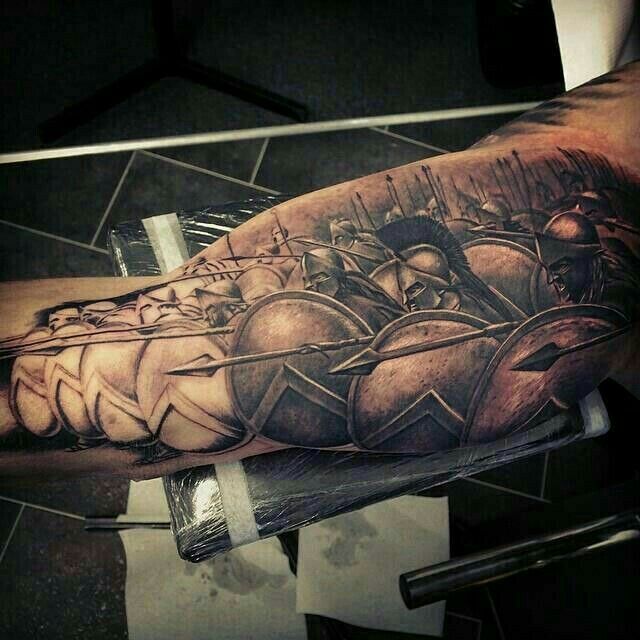 Spartan Tattoos 79