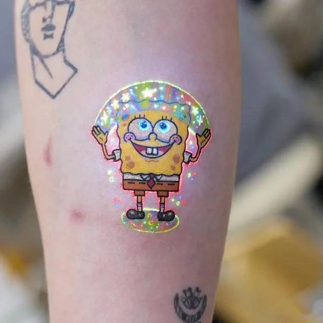 Spongebob Tattoo 1