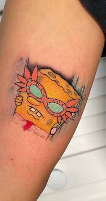 Spongebob Tattoo 114