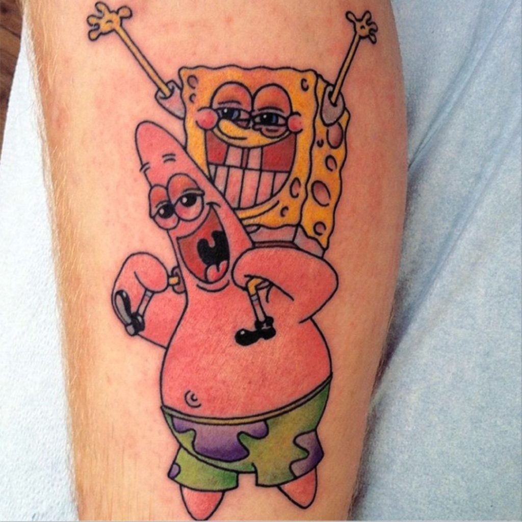Spongebob Tattoo 120