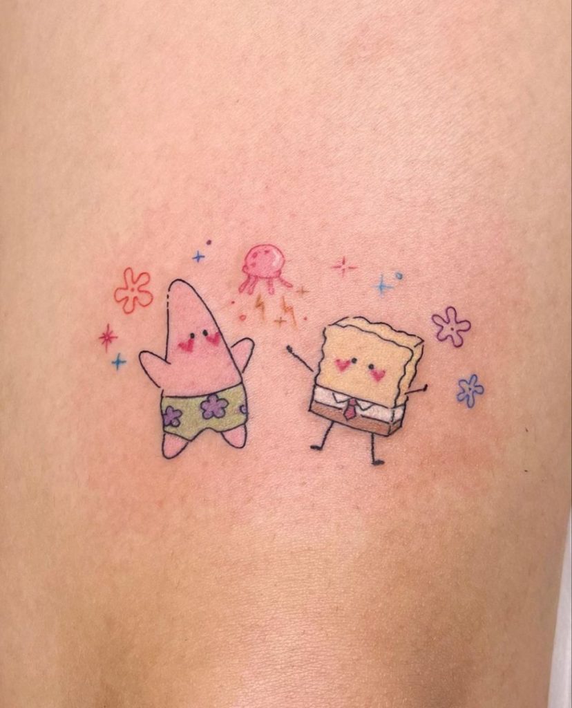 Spongebob Tattoo 135