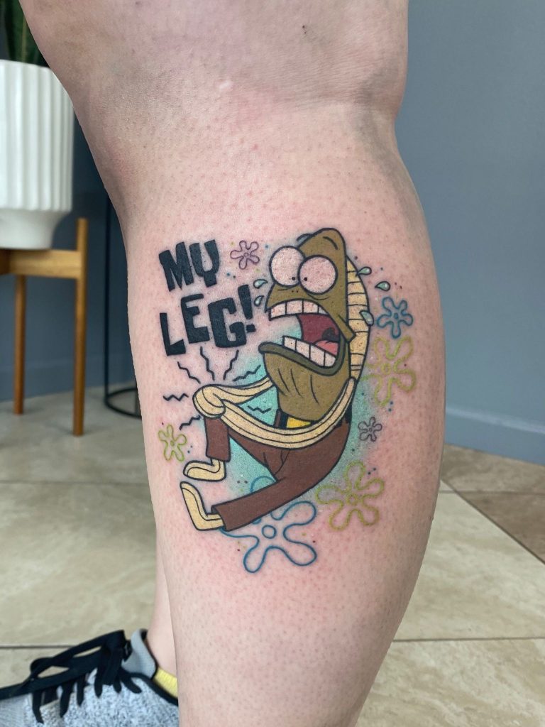 Spongebob Tattoo 139