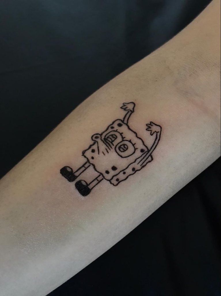 Spongebob Tattoo 140