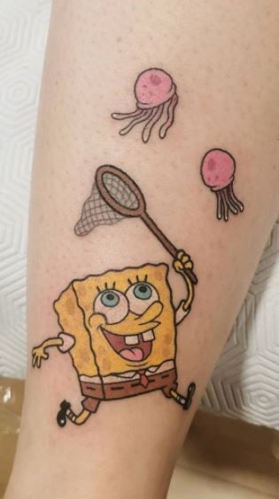 Spongebob Tattoo 141