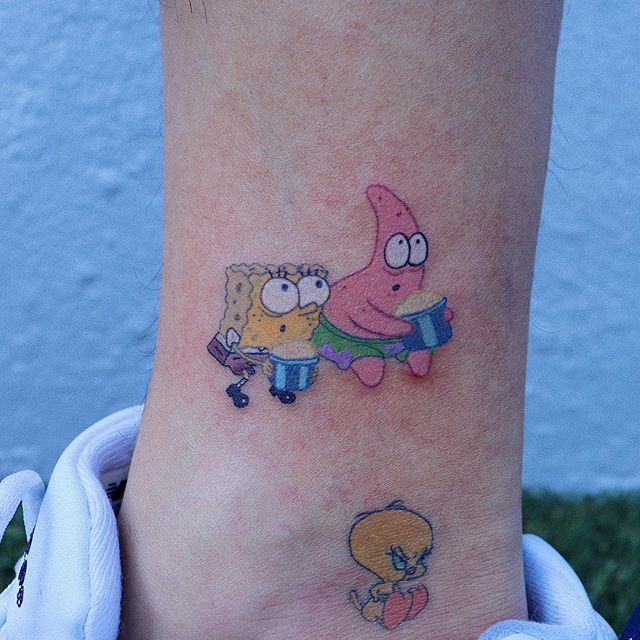Spongebob Tattoo 146
