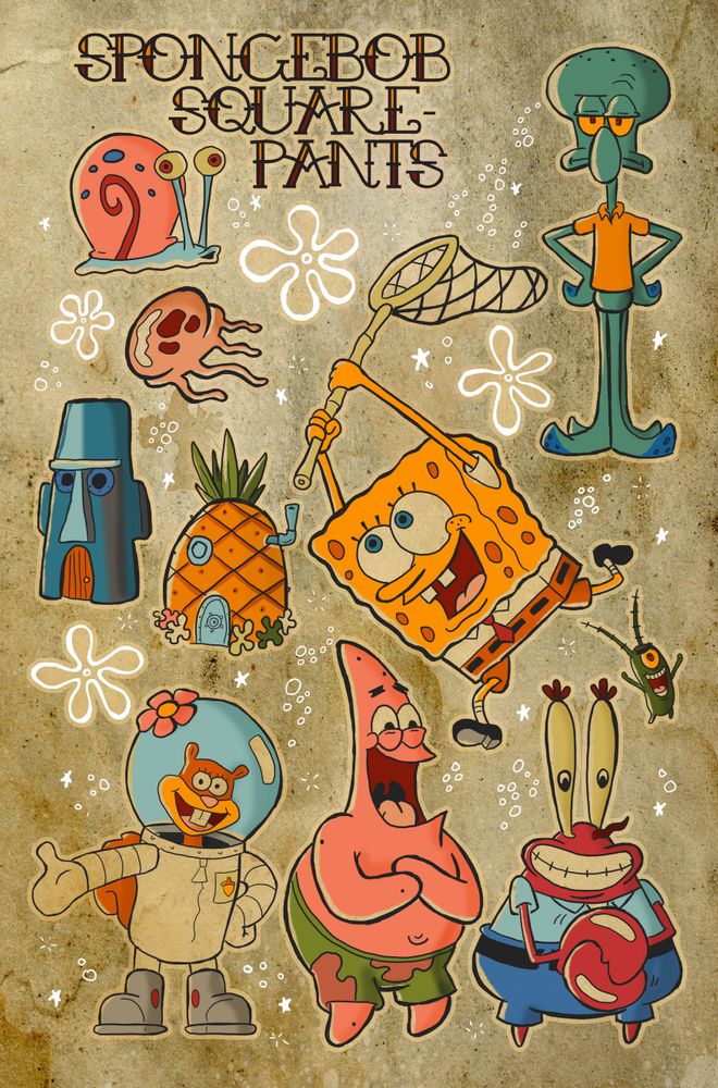 Spongebob Tattoo 156